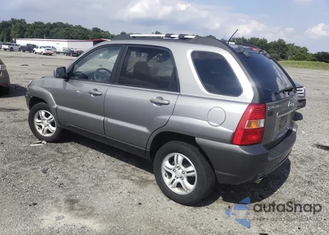 2008 Kia Sportage Ex V6 from USA, damaged, VIN KNDJF723487541218